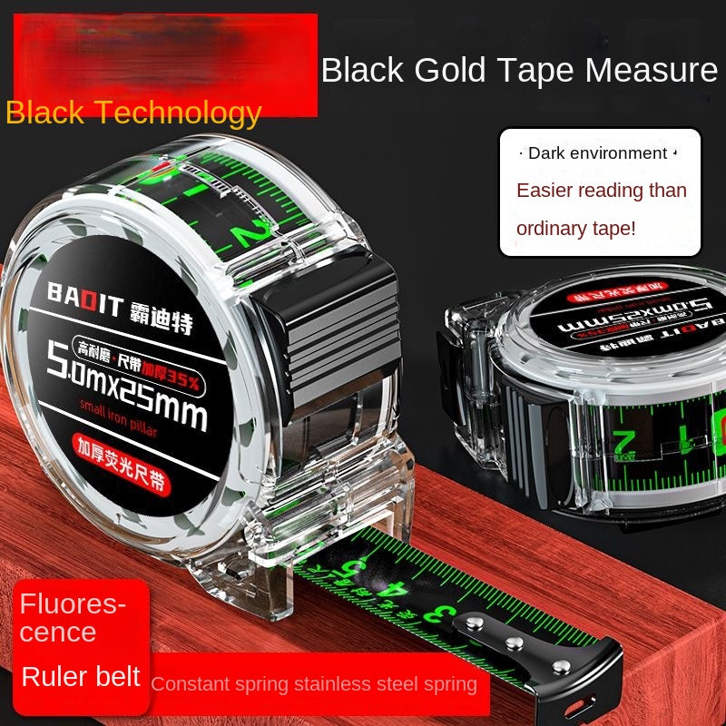 Thickened Self-locking Tape 3 M 5 M Widened 7.5 M 10 M Steel Tape Meter Household Box Ruler