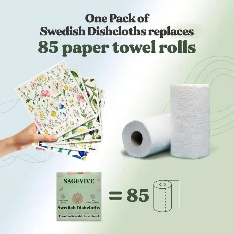 Cross-border Swedish Dishcloths For Kitchen&amp;Cleaning Dishcloths For Kitchen Cleaning