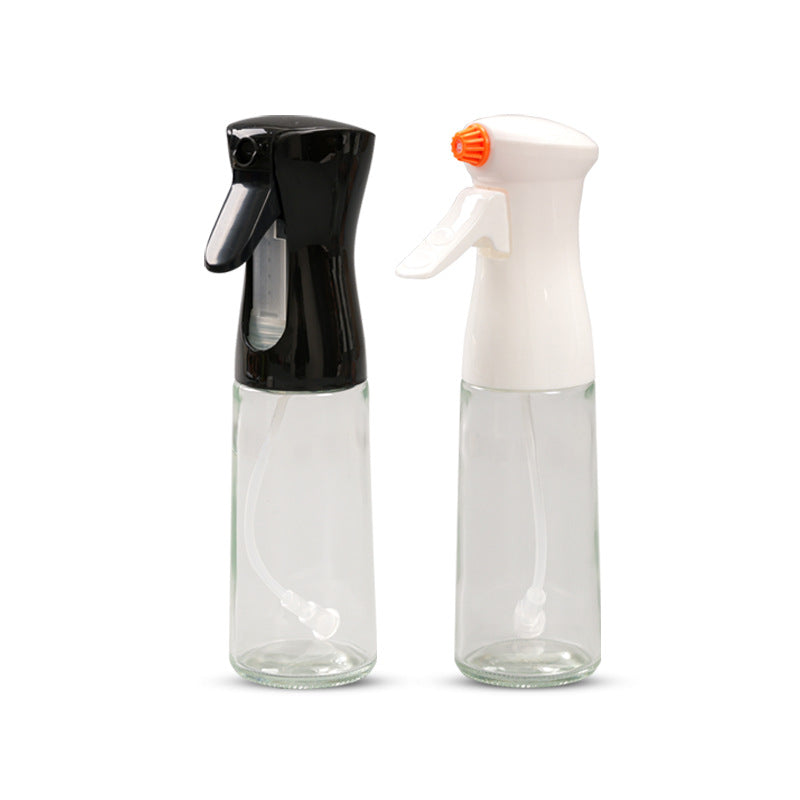 New Atomization Oil Spray Pot Not Hanging Oil Glass Oil Spray Bottle Food Grade Oil Pot Household Spice Bottle Kitchen Oil Spray Pot