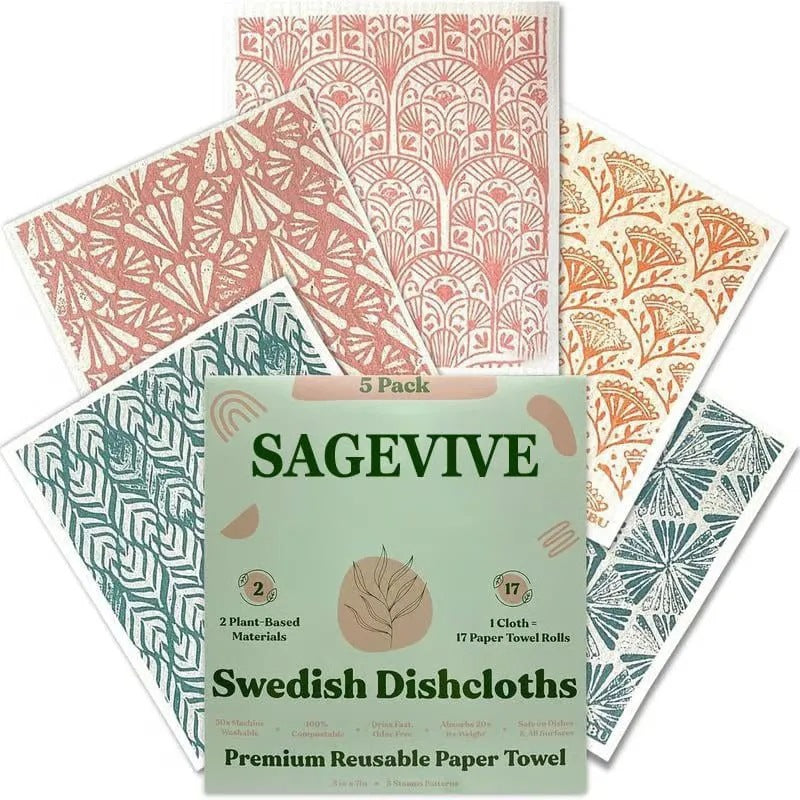 Cross-border Swedish Dishcloths For Kitchen&amp;Cleaning Dishcloths For Kitchen Cleaning
