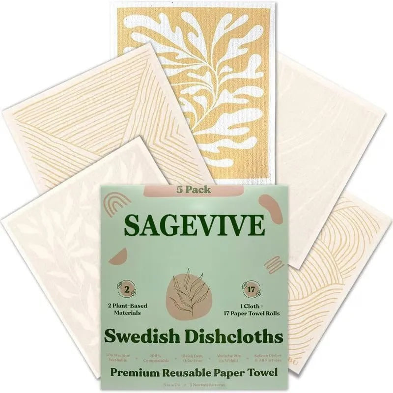 Cross-border Swedish Dishcloths For Kitchen&amp;Cleaning Dishcloths For Kitchen Cleaning