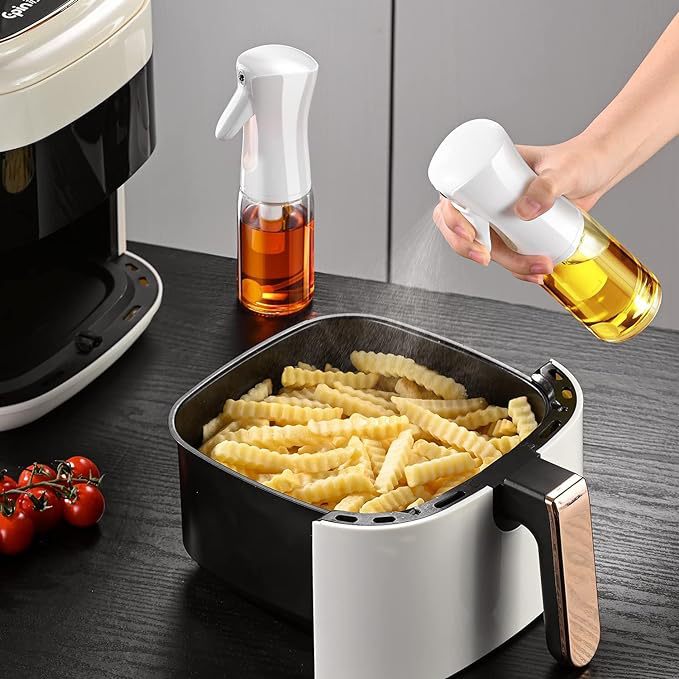 New Atomization Oil Spray Pot Not Hanging Oil Glass Oil Spray Bottle Food Grade Oil Pot Household Spice Bottle Kitchen Oil Spray Pot
